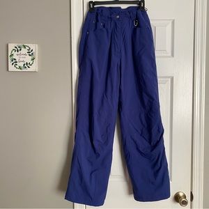 Obermeyer Ladies Gypsy Snow Ski Pants Insulated Blue Size 8 Snowboarding Skiing